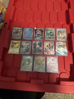 Pokemon Card illustration rare Lot 13 Cards In Total - Image 1