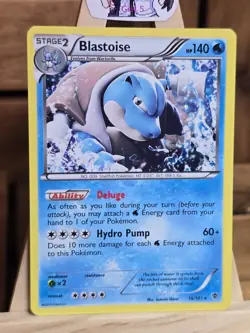 Blastoise 16/101 Holo Rare BW Plasma Blast Pokemon Card - Image 2