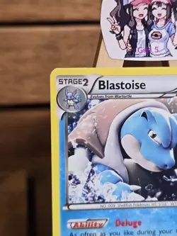 Blastoise 16/101 Holo Rare BW Plasma Blast Pokemon Card - Image 3