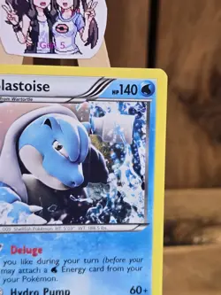 Blastoise 16/101 Holo Rare BW Plasma Blast Pokemon Card - Image 4