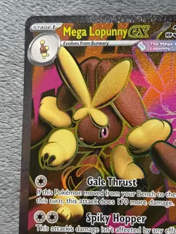 Mega Lopunny ex 115/094 Pokemon Card Phantasmal Flames NM - Image 4