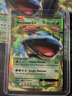 Pokemon TCG Venusaur EX XY Evolutions Holo Rare Card 1/108 - Image 1