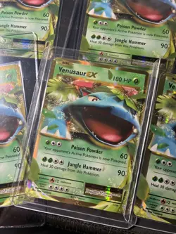 Pokemon TCG Venusaur EX XY Evolutions Holo Rare Card 1/108 - Image 2