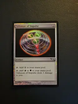Talisman of Impulse Mirrodin Foil - Image 1