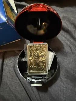 Pokemon TOGEPI 23K Gold Plated Trading Card 1999 Burger King Toy (With Ball/Box) - Image 5