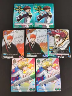 Union Arena Japanese Card Lot Bleach Renji SR Holo Ichigo Kurapika Suzaku eb294 - Image 1