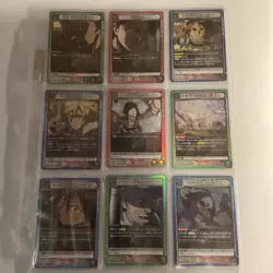 Union Arena Attack On Titan Card Lot - 50+ Cards R/SR Foils (Japanese) - Image 2
