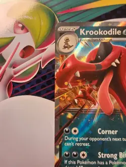 Krookodile ex 55/86 Double Rare Pokemon Chaos Rising ME04 NM - Image 3