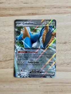 Cobalion Ex 64/86 Double Rare ME04: Chaos Rising Pokemon TCG - Image 1