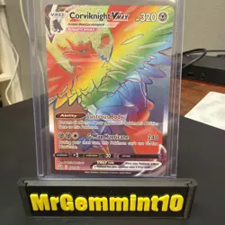 Pokemon Corviknight VMAX Full Art Secret Rare Holo 171/163 Swsh05: Battle Styles - Image 1