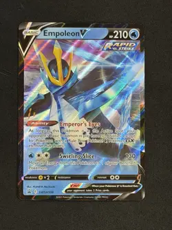 Pokemon Empoleon V SWSH108 Black Star Promo - Image 1