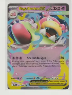 Mega Slowbro ex - Double Rare Pokemon Card PBL 031/084 - Image 1