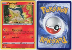 Cyndaquil (Cosmos Holo) SWSH221 Holo Promo Sword & Shield Promo Pokemon Holo NM - Image 1