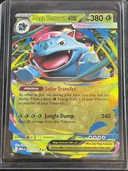 Mega Venusaur ex 003/132 - Mega Evolution Double Rare - Pokemon TCG (NM) - Image 1