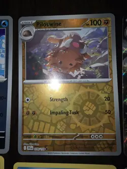 10 Swinub, Piloswine & Mamoswine Pokemon Cards NM Including Mamoswine EX 079/159 - Image 3