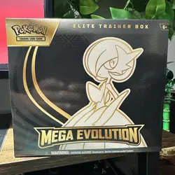 Pokemon TCG Mega Evolution Elite Trainer Box English 2025 1 Box 100+ Cards - Image 1