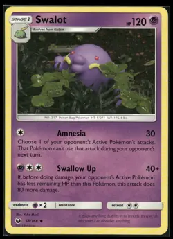 Swalot 58/168 UC Celestial Storm Pokemon NM/M AF-134 - Image 1