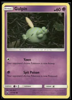 Gulpin 57/168 C Celestial Storm Pokemon LP AC-353 - Image 1