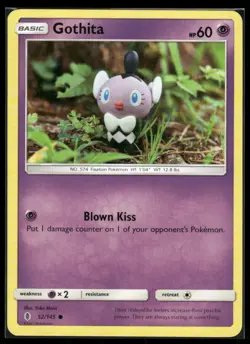 Gothita 52/145 C Guardians Rising Pokemon NM/M AD-437 - Image 1