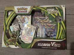 Pokemon TCG Kleavor Vstar Premium Collection Box Fusion Strike NEW/SEALED - Image 1