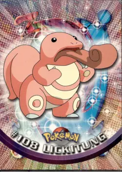 Lickitung #108 2000 Topps Pokemon Series 2 Blue Logo - Image 1