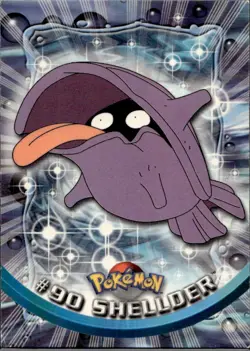 Shellder #90 2000 Topps Pokemon Series 2 Blue Logo - Image 1