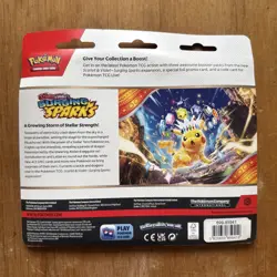 Pokemon TCG Surging Sparks 3 Pack Blister - New & Sealed - Zapdos Promo - Image 2