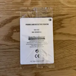 Pokemon TCG Detective Pikachu SM190 Black Star Promo Stamped - NEW - Sealed - Image 2