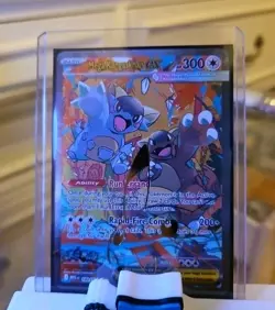 Pokemon TCG Mega Kangaskhan EX 182/132 ME01 Mega Evolution Full Art Holo EN - Image 1