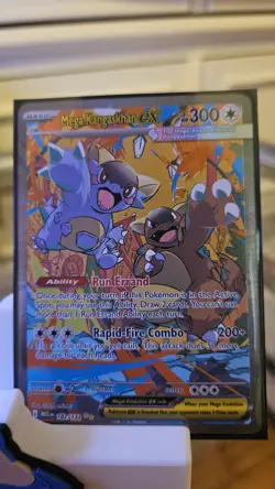 Pokemon TCG Mega Kangaskhan EX 182/132 ME01 Mega Evolution Full Art Holo EN - Image 3