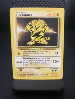 Electabuzz 20/102 Base Set Rare Unlimited Regular - Image 1