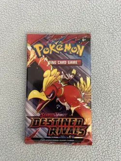 Lot Of 6 Six Pokemon TCG Destined Rivals Booster Pack Sealed - Random Pack Art - Image 4