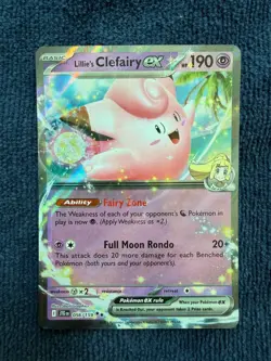 Pokemon TCG: Lillie's Clefairy ex 056/159 Journey Together NP Pack FRESH! - Image 1