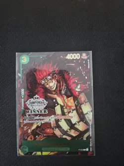 ONE PIECE Card Game Eustass “Captain” Kid P-003 Store Championship Winner Sealed - Image 1