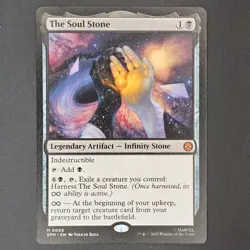 The Soul Stone 0066 Marvel’s Spider-Man MTG Mythic Infinity Stone Non-Foil NM - Image 1