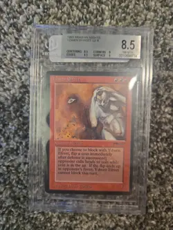 1993 Magic The Gathering MTG Arabian Nights Ydwen Efreet U2 R BGS 8.5 NM-MT+ - Image 1