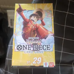 ONE PIECE CARD GAME: EGGHEAD STARTER DECK ST-29 TCG ENGLISH SEALED - Image 1