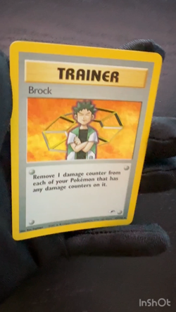 Vintage Pokemon TCG Lot - Holo Brock & Rhydon, Gym Heroes - Image 2