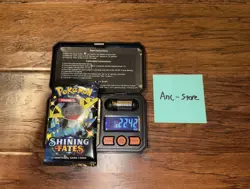 Super Heavy!!! 22.42g Pokemon SHINING FATES Booster Pack Sealed New B1 - Image 1