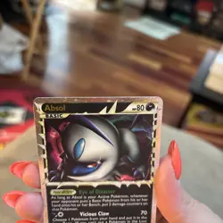 Absol 91/102 Triumphant Prime Holo Rare Pokemon Card - Image 5