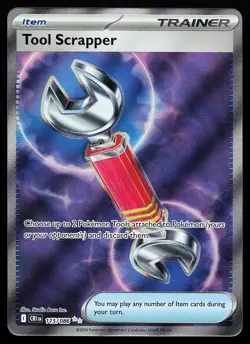 Tool Scrapper 115/086 Holo Ultra Rare Chaos Rising Pokemon Card - Image 1