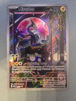 Pokemon SVP 013 Miraidon TCG Scarlet Violet Black Star Promo Holo Card - Image 1