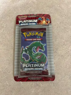 Pokemon Platinum Supreme Victors Booster Pack 10 Cards Rayquaza Foil -unweighed - Image 1