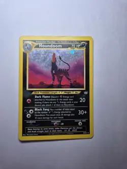 Houndoom Neo Revelation Holo Card 08/64 Unlimited Edition - Image 1