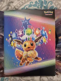 Pokemon Prismatic Evolutions Binder With Over 200 Cards, Lots Of Hits - Image 1