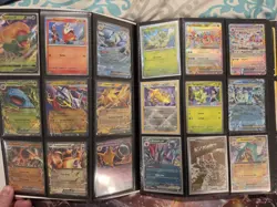 Pokemon Prismatic Evolutions Binder With Over 200 Cards, Lots Of Hits - Image 3