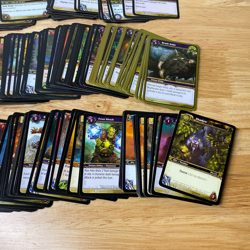 380 CARD WORLD OF WARCRAFT CARD LOT (ASSORMENT CARDS) - Image 5