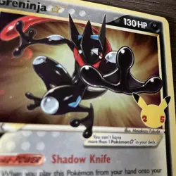 Pokemon Card Greninja Gold Star SWSH144 Sword & Shield Promo Holo Promo MINT - Image 5