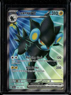 Luxray ex 195/167 Ultra Rare Twilight Masquerade NM Pokemon Card SV06 - Image 1