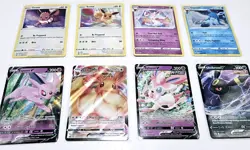 Eevee Eeveelution Sword & Shield Promo Card Bundle - Espeon & More - Pokemon TCG - Image 1